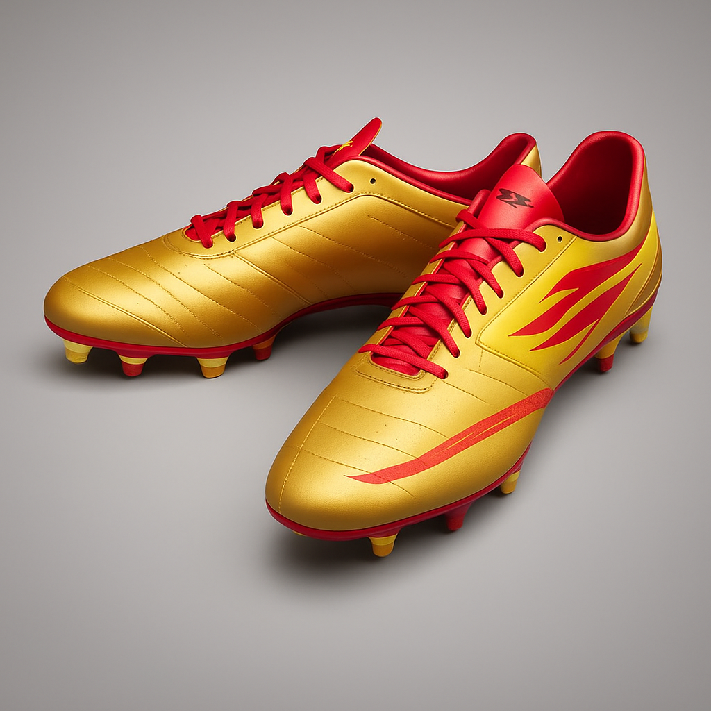 Chuteiras de Relvado Natural Amarelas